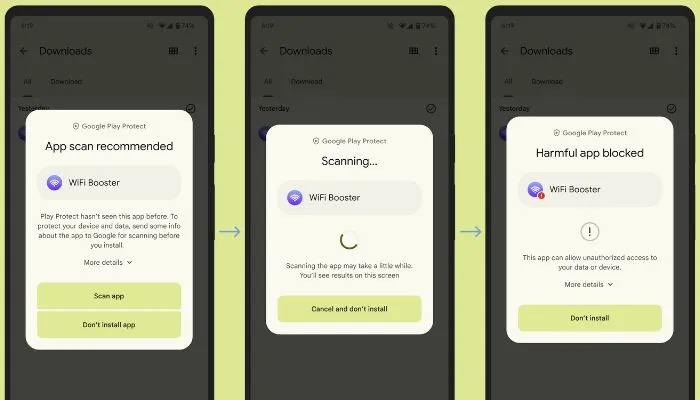 Google strengthens Android security with enhanced real-time scanning for app installs