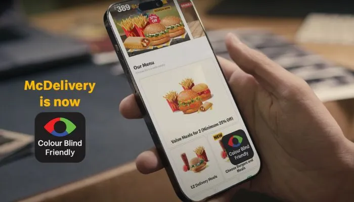 McDonald’s India brings inclusivity in ordering food online with new initiative for the colour blind