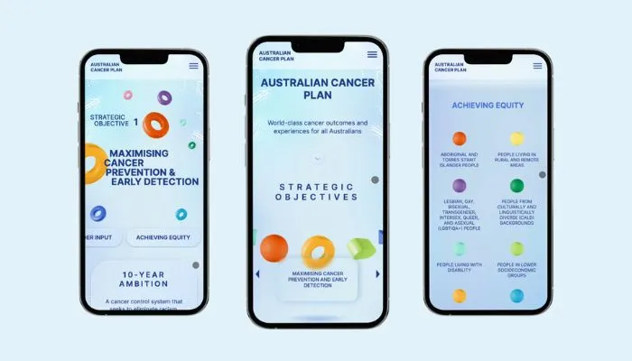 The landmark Australian Cancer Plan unveils new digital experience for website via Paper Moose
