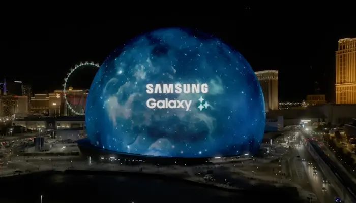 Samsung taps BBH Singapore on epic takeover of the Las Vegas Sphere