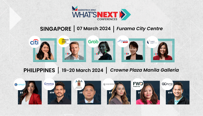 MARKETECH APAC officially announces first roster of speakers for “What’s NEXT 2024” conferences in SG, PH