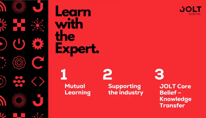 How JOLT Digital’s “Learn With the Expert” initiative aims to aid redundant employees through industry collaboration