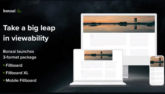 Bonzai launches premium digital ad format ‘Fillboard’ to improve ad viewability, user experience