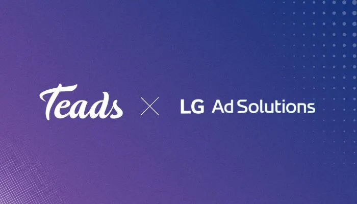 Teads expands global partnership with LG Ad Solutions for CTV native inventory in APAC