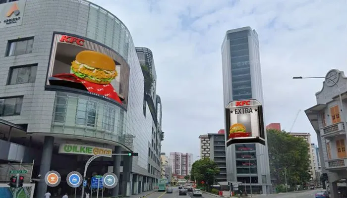 KFC goes extra with immersive 3D ad to promote the ETC Burger in