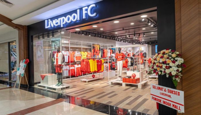 Liverpool FC membuka toko ritel mandiri pertama di Indonesia