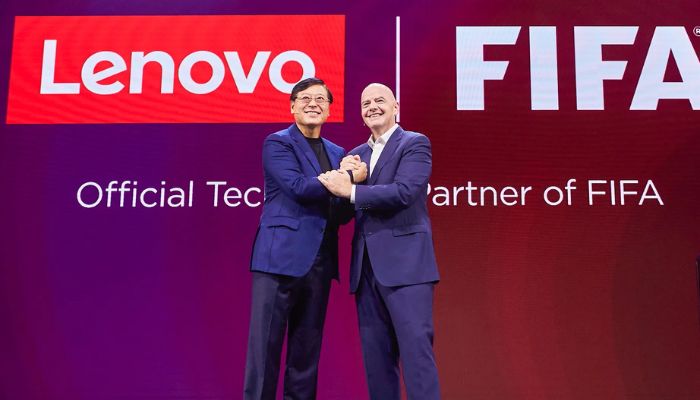 Lenovo named as Official FIFA Technology Partner