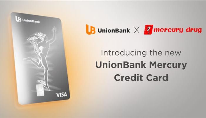 UnionBank, Mercury Drug release co-branded credit card dedicated for health & wellness rewards