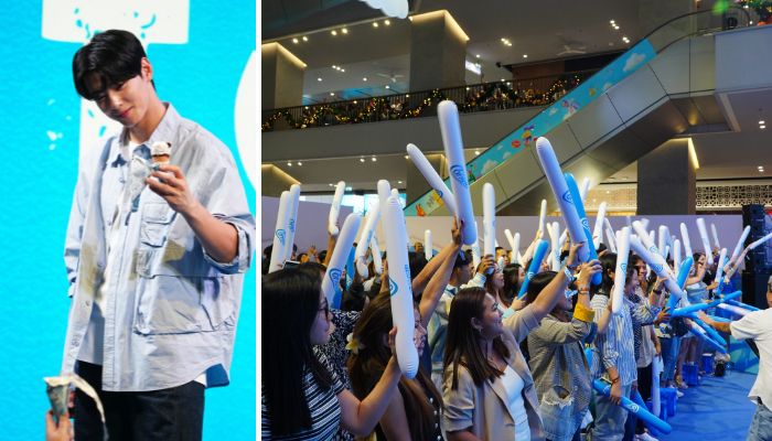 Cornetto set hearts aflutter with meetup with brand ambassador Cha Eun-Woo for fans