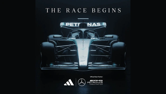 adidas signs multi-year partnership with Mercedes F1 team