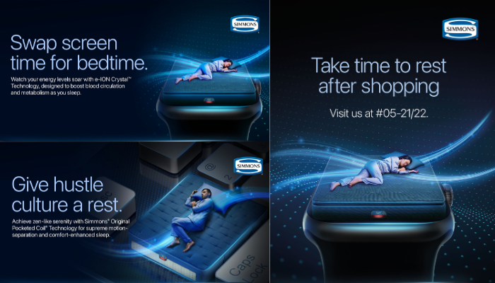 Simmons, McCann Worldgroup Singapore encourages Singaporeans to prioritise sleep in latest campaign