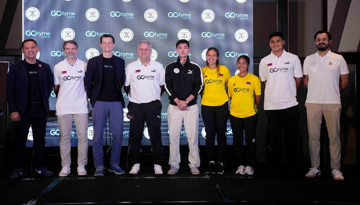 GoTyme Bank named as official bank partner of the Philippine Football Federation