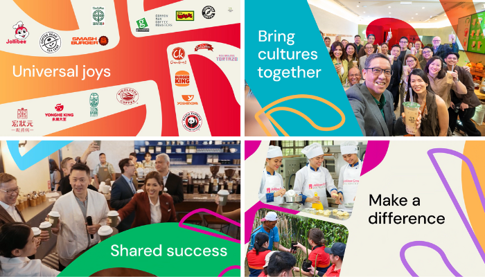 Jollibee Group introduces its ‘JoyMark’ in new corporate identity