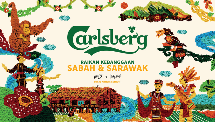 Carlsberg celebrates Bornean heritage with artist-edition cans, festive campaign via Havas MY