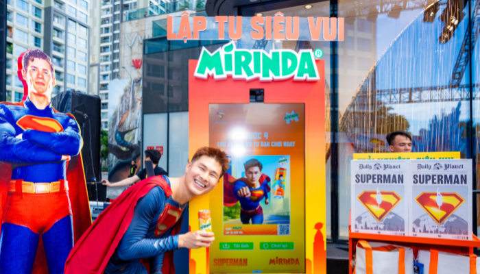 Superman meets Mirinda in Dentsu Creative Vietnam’s latest campaign