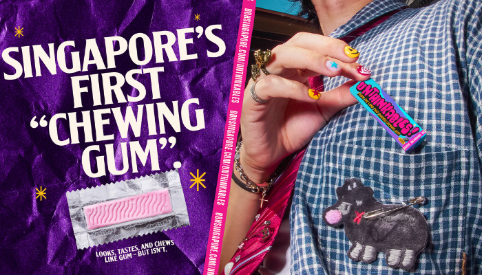 A legal ‘chewing gum’? That’s possible in BBH Singapore’s latest collab stint with Irene Chan
