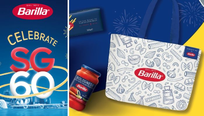 Barilla celebrates SG60, Merdeka Day with local collaborations in SG, MY