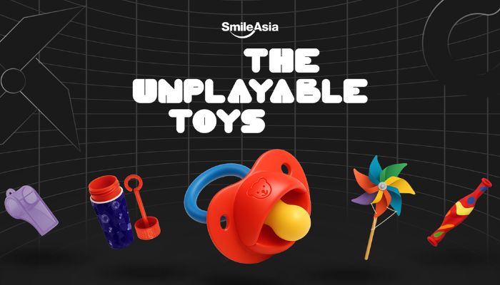 unusable toys smile asia gala installation main