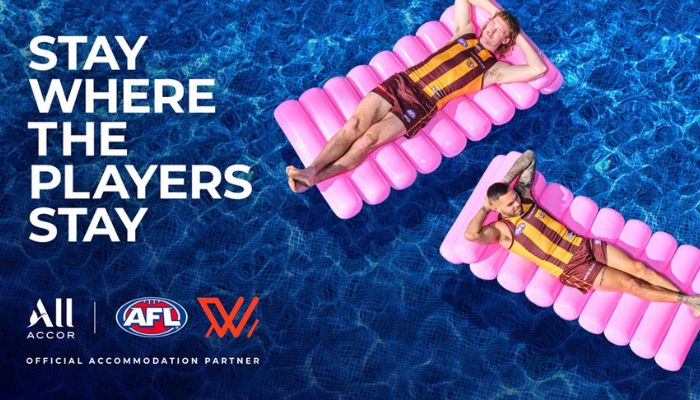 Accor, AFL kick off playful new campaign encouraging Aussies to 'Stay Where the Players Stay'