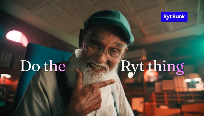 Ryt Bank on putting forward its AI-powered bank service in its first brand campaign