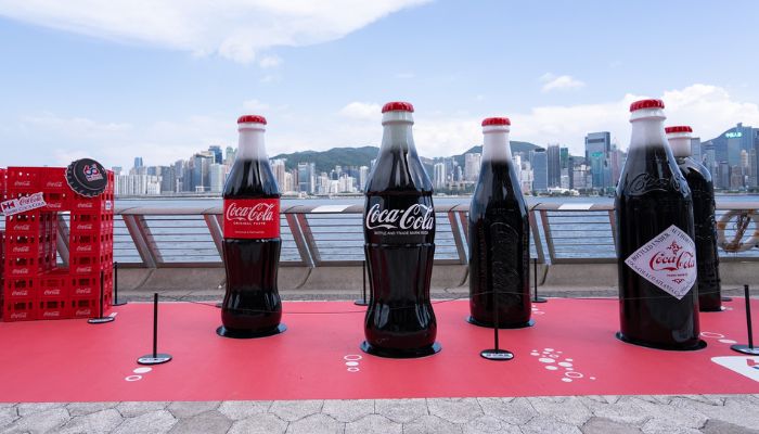 Swire Coca Cola giant bottle photo spot 2025