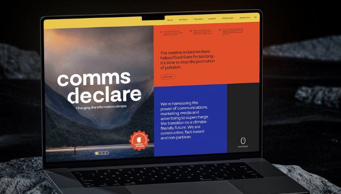 Comms Declare paper moose silverlining rebrand main