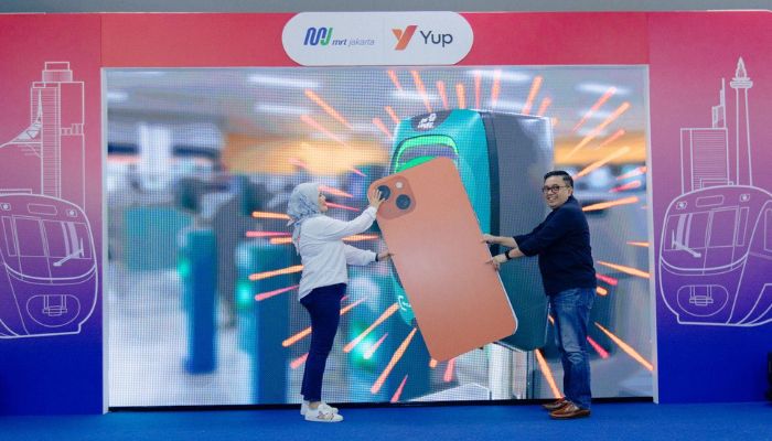 MRT Jakarta, Yup launch digital credit payment option in MyMRTJ app