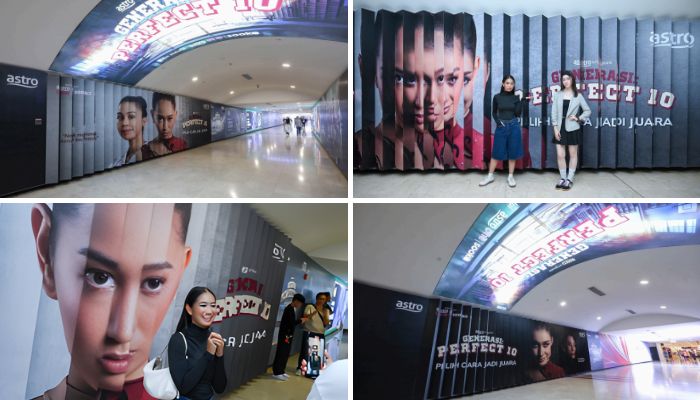 Astro unveils lenticular OOH installation for “Generasi: Perfect 10” at KLCC Convex Crossing