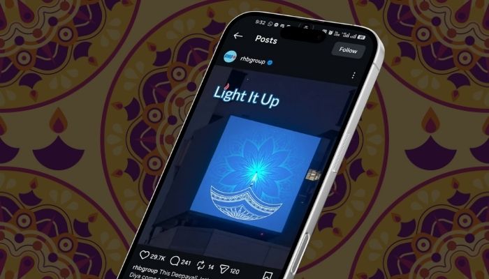 IPG Mediabrands’ Azure, RHB celebrate Deepavali with interactive social-DOOH activation