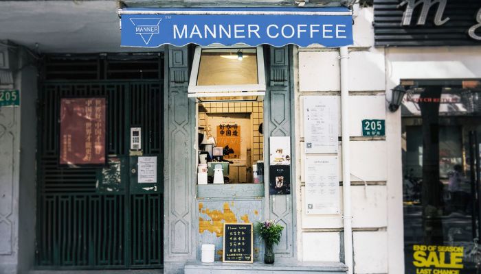 manner coffee china stall main