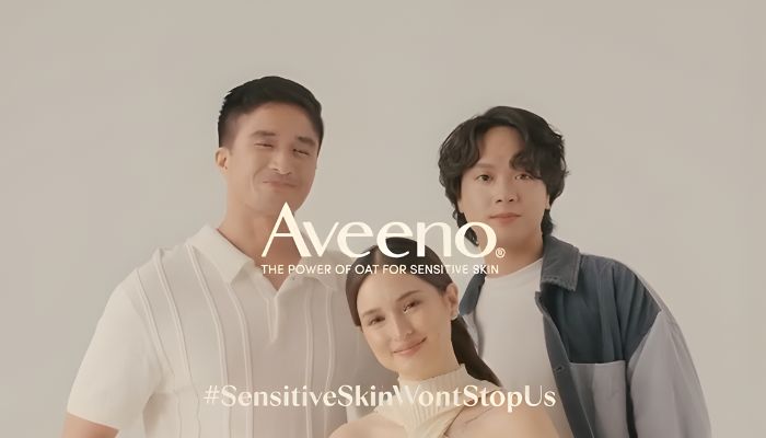 Aveeno '#SensitiveSkinWontStopUs' campaign
