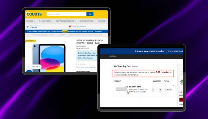 Singapore’s competition watchdog flags misleading website practices by Courts, PRISM+