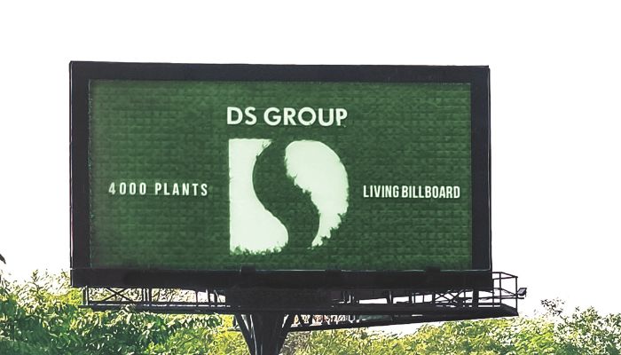 DS Group 'Living Billboard' campaign