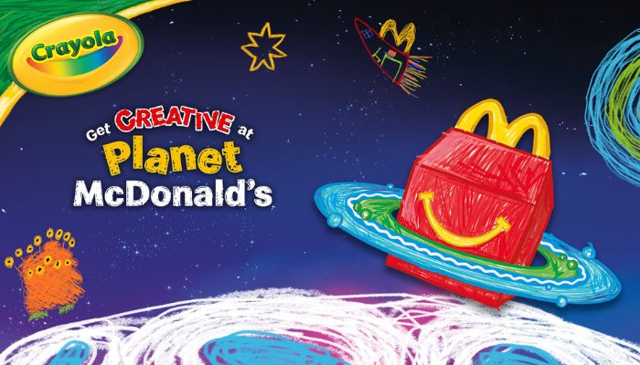 McDonald’s, Crayola roll out global space-themed ‘Happy Meal’ experience