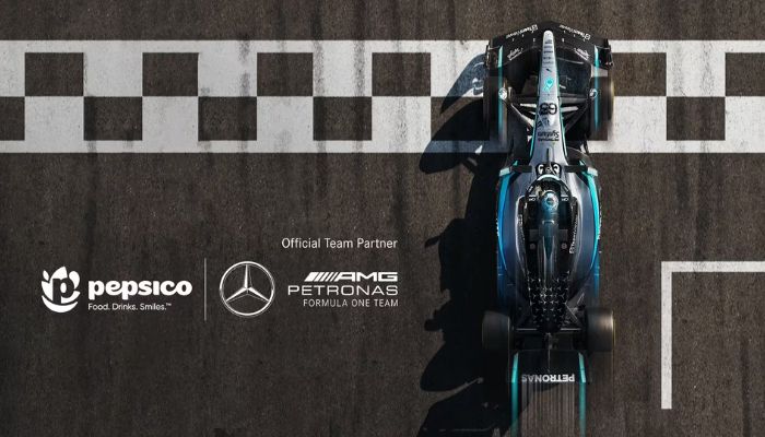 PepsiCo partners w Mercedes-IMG Petronas for F1 2026