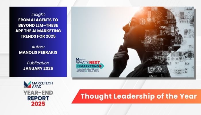 Thought Leadership of the Year: The AI marketing trends reshaping the industry in 2025