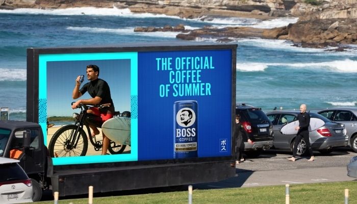 Suntory BOSS Coffee positions itself as “Official Coffee of Summer” in new ANZ campaign
