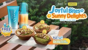 Bioré, Hokkaido Baked Cheese Tart partner for cross-category campaign in Malaysia