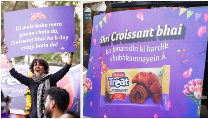 Britannia Treat Croissant public street celebration 2026