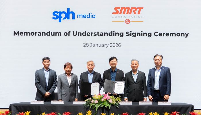 SPH Media, SMRT sign MOU