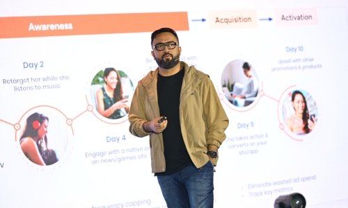 Saurabh Golani, Senior Vice President, Brand Solutions Asia, Mobavenue - speaking on cross-screen marketing strategies