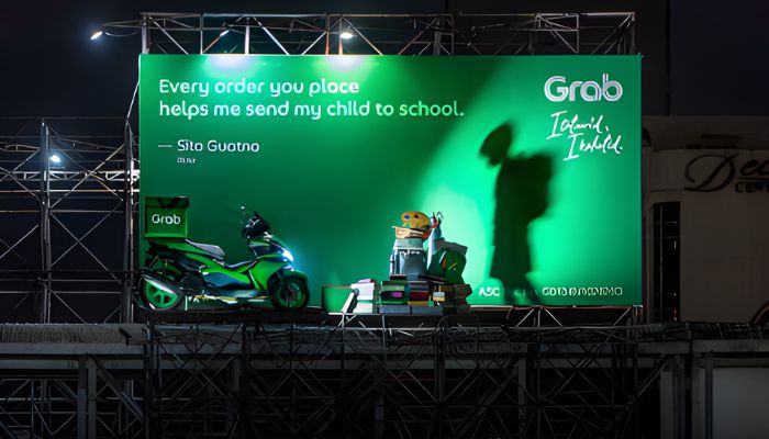 GIGIL OOH campaign for Grab 2026