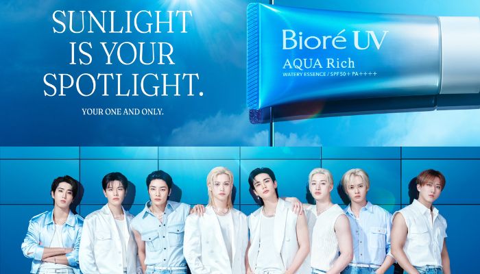 Kao Biore stray kids campaign