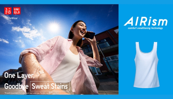 UNIQLO x AIRism Cooling Station
