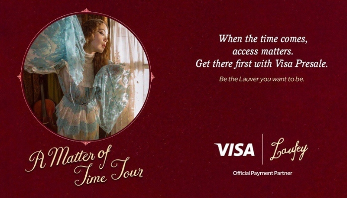 Visa taps Laufey for APAC campaign, becomes official payment partner for ‘A Matter of Time Tour’