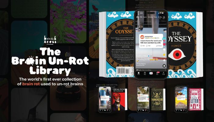 BookXcess’ ‘The Brain Un-Rot Library’ campaign aims to retrain Gen Z attention spans through social-first storytelling