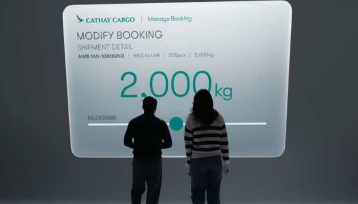 Cathay Cargo campaign for digital solutions