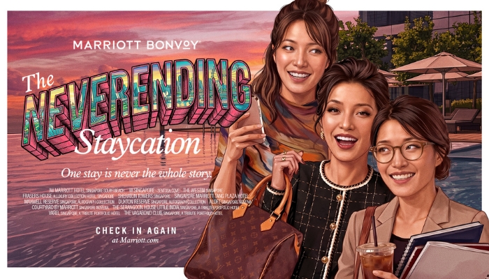 [Creative Work] Never Ending Staycation x Marriott Bonvoy