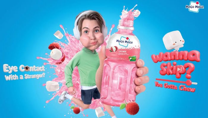 Mogu Mogu global chew campaign