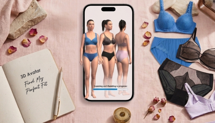 Lingerie brand XIXILI introduces virtual 3D fitting experience for online shoppers
